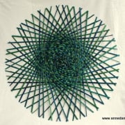 Emanation #14 - blue green sold