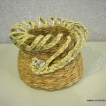 Twined pot #94