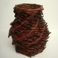 Pine needle pot #194 -sold