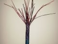 Woven palm blue/purple/pink (gift)