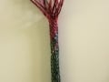 Flaming palm - green/red sold