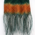Wall hanging - teal orange - gift