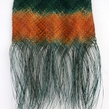 Wall hanging - teal orange - gift