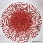 Emanation - large red/orange - sold